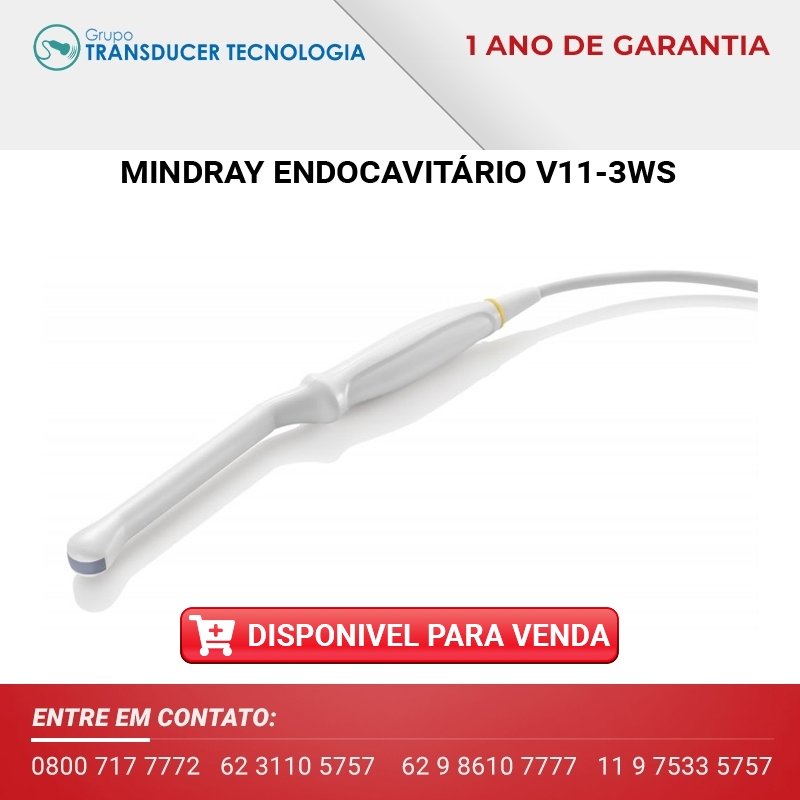 VENDO TRANSDUTOR MINDRAY ENDOCAVITARIO V11 3WS
